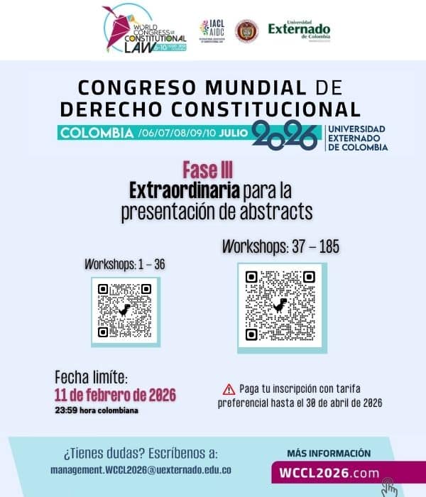 Fase extraordinaria para la presentación de abstracts